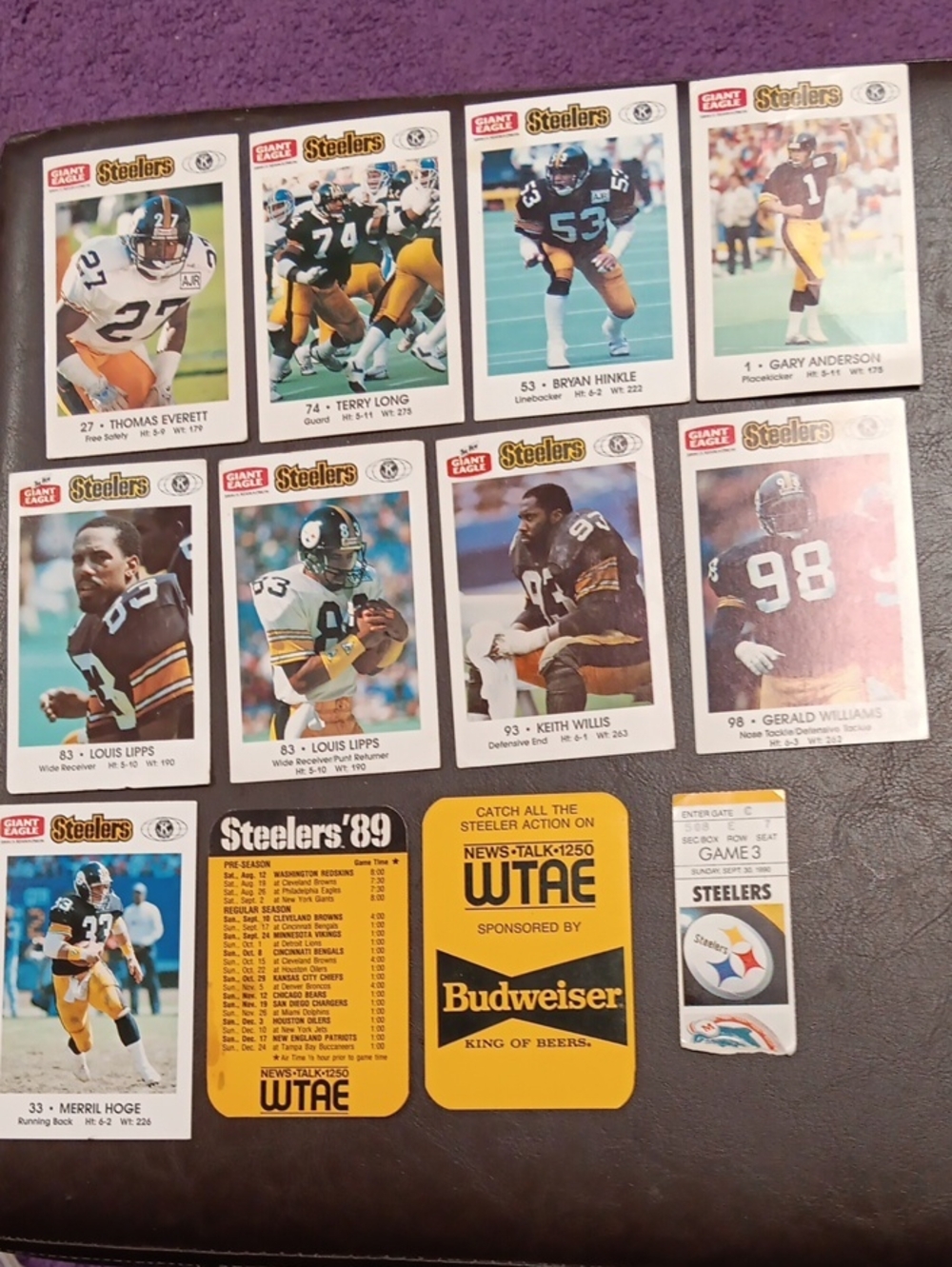 1989-1990 Three Rivers Nostalgia Pack